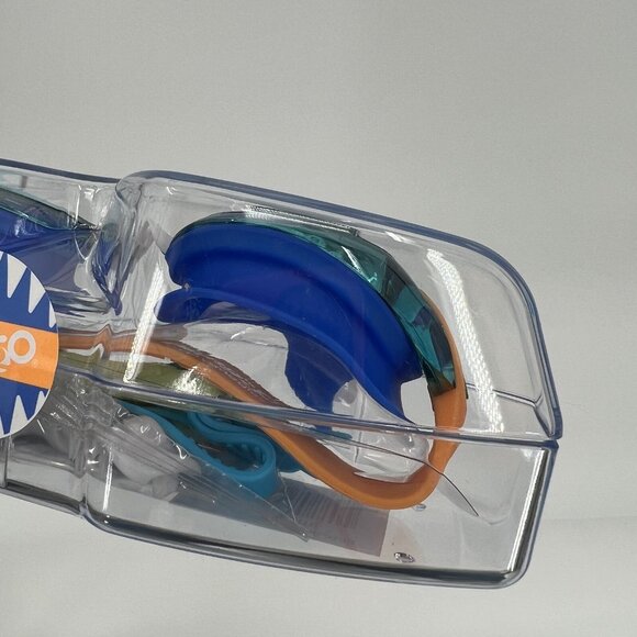 Bling2O Boys Swimming Goggles 3+ JAWSOME Shark Blue Swim Anti Fog/Leak Kids NEW - Picture 5 of 8
